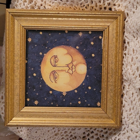 Pier1 Wall Decor Maninthemoon Print Poshmark